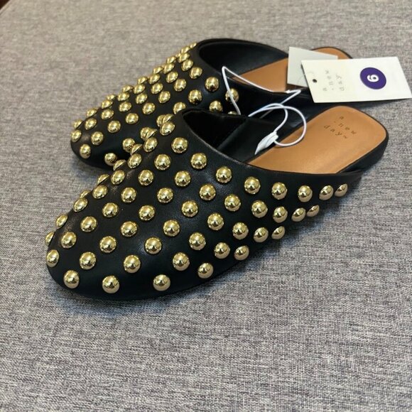 Channing Slip On Mule Flats with Memory Foam Insole - A New Day - Picture 1 of 5
